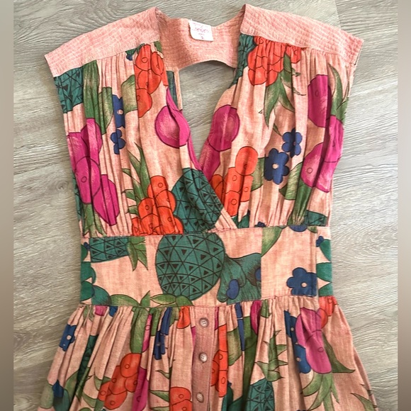 Vintage Flower Dress - Picture 2 of 4